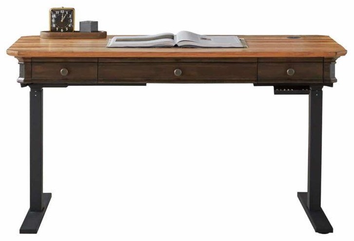 Django solid wood credenza clearance desk